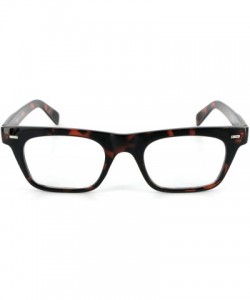 Wayfarer Wayfarer Clear Fashion Glasses for Youthful - Trendy Men and Women - Tortoise W/ Clear Lens - CW115ORPWY5 $14.44