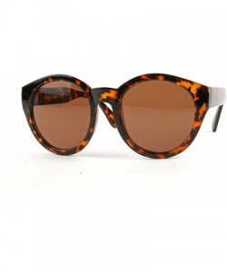 Round Retro Vintage Style Round Sunglasses P2223 - Tortoise-brown Lens - C81290HP1N1 $15.86