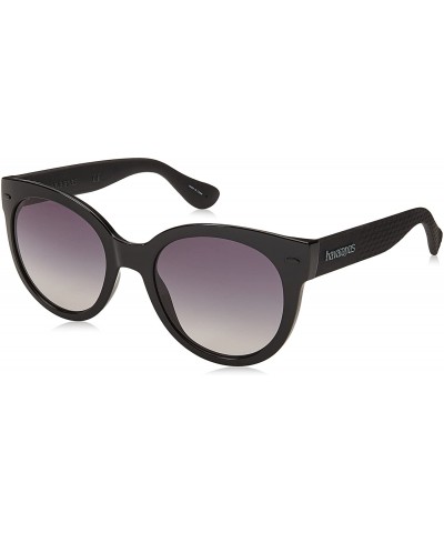 Round Women's Noronha Round Sunglasses - Black - CA17XMN5C5U $55.82