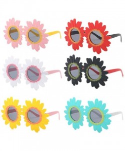 Round Sunglasses Protection Glasses Children - Pink - CE18SZT2OXK $11.56