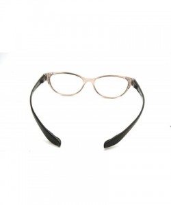 Sport Lightweight Plastic Hanging Reading Glasses Free Pouch SPRING HINGE - Crystal Smoke - CV17YITWRW6 $17.94