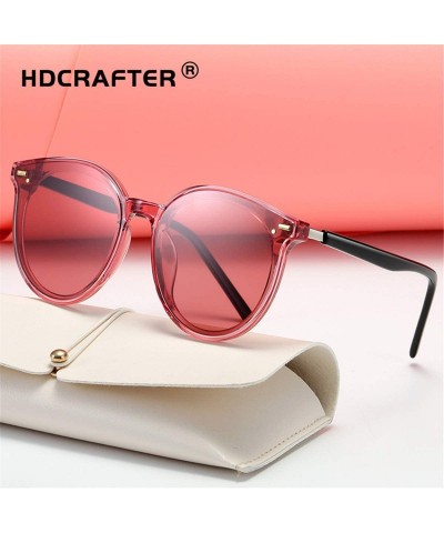 Square Fashion Trendy Polarized Lens Vintage Nylon Frame Drving Hiking Sunglasses For Men Women CHQJ019 Red - C518YEXC695 $16.32