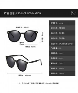 Square Fashion Trendy Polarized Lens Vintage Nylon Frame Drving Hiking Sunglasses For Men Women CHQJ019 Red - C518YEXC695 $16.32