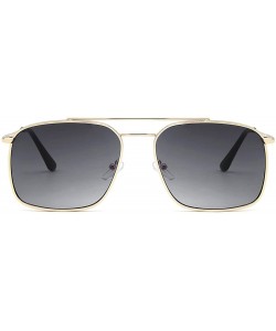 Aviator Square Aviator Polarized Sunglasses for Men Women Fashion Laminated Mirrored Retro Sun Glasses - Black - CR18WQG9ZRC ...