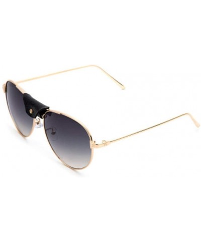 Sport Metal Frame Sunglasses Sunglasses Fashion Frog Mirror - 1 - CZ1900GZOAC $39.90