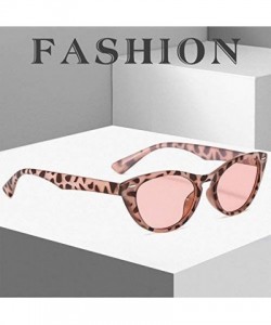 Goggle Retro Vintage Cateye Sunglasses for Women Clout Goggles Plastic Frame Glasses with Rivet - CA18XAAQ7EZ $10.68