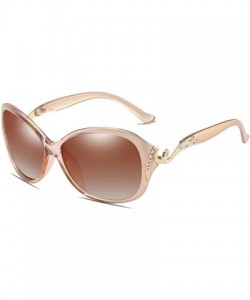 Polarized TAC Sunglasses for Women Vintage Big Frame Ladies Shades ...