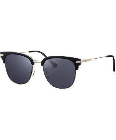 Aviator Sunglasses for Women Fashion Classic Round Aviator Oversized Mirrored UV 400 Protection - Yf06-gray - C518OYQ0865 $23.91