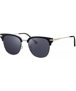 Aviator Sunglasses for Women Fashion Classic Round Aviator Oversized Mirrored UV 400 Protection - Yf06-gray - C518OYQ0865 $15.13