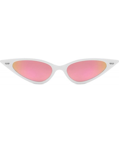 Cat Eye Polarized Sunglasses Fashion Glasses Protection - Pink - CY18TOI8SU8 $13.68