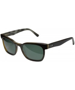 Rectangular 8056 Mens/Womens Designer Full-rim 100% UVA & UVB Lenses Sunglasses/Shades - Brown / Multicolor - CS11BT8NYMP $34.16