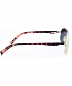 Sport Unisex Lacuna Aviator Sunglasses - Shiny Rose Gold - CN18TXUAKC7 $37.60