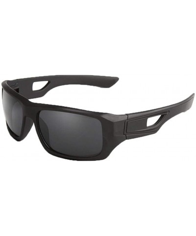 Sport Unisex Fashion Polarized Sunglasses - Outdoor Riding Sports Sun Shade Glasses Adult - A - CZ18S0LKM34 $7.37