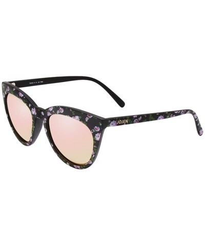 Cat Eye Polarized Fashion Sunglasses for Women's Cat Eye Retro Ultra Light Lens TR90 Frame JE003 - CJ18IA7E530 $37.73
