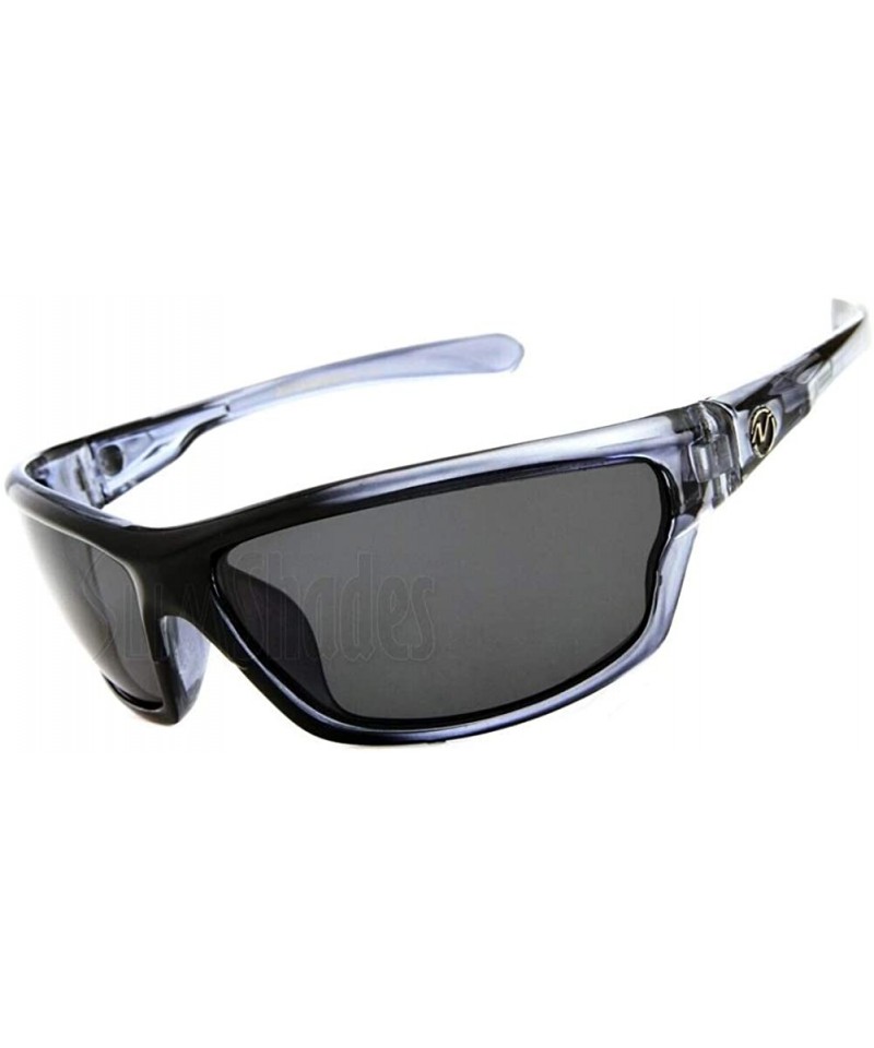 Nitrogen Polarized Sunglasses Mens Sport Running Fishing Golfing Driving  Glasses - Clear - CO19870CMHQ