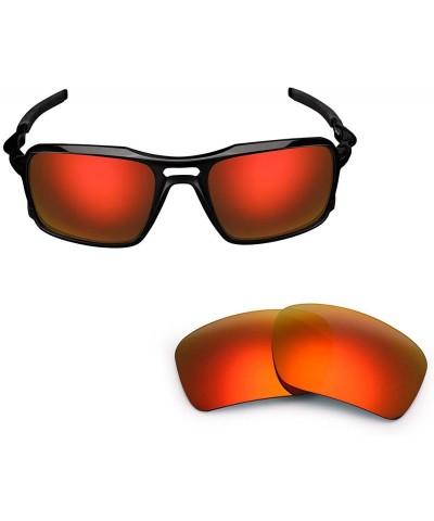 Sport Replacement Sunglasses Lenses Men's Triggerman Polarized OO9266 - CW18C8RI5RA $17.51
