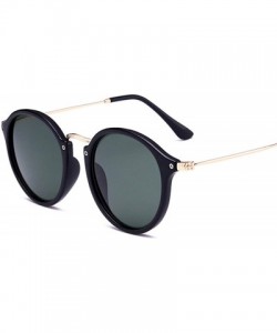 Round 2018 New Arrival Round Sunglasses Retro Men Women Er Vintage Coating Mirrored Oculos De Sol UV400 - CY199CHXUC9 $28.17