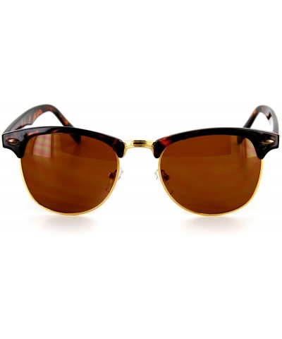 Wayfarer 8-Bit Pixel Retro Novelty Gamer Geek Sunglasses Adult Size - Tortoise - CT118O7KYQN $11.08