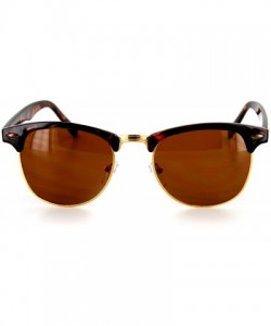 Wayfarer 8-Bit Pixel Retro Novelty Gamer Geek Sunglasses Adult Size - Tortoise - CT118O7KYQN $11.08