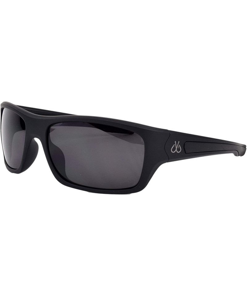 Sport Mystic Polarized Sport Fishing Sunglasses for Men and Women - Multiple Colors - Matte Black - C018R6LN0IQ $38.32