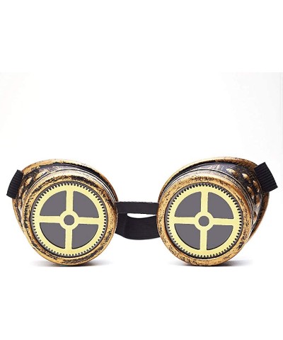 Goggle Steampunk Goggles Colorful Glasses Rave Festival Party Sunglasses Diffracted Lens Cool Stuff - A - CJ18UOKKZYM $10.57