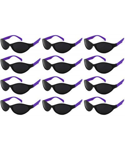 Oval I Wear Sunglasses Favors certified Lead Content - Kid-purple - CG18EG726OI $19.82