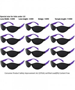 Oval I Wear Sunglasses Favors certified Lead Content - Kid-purple - CG18EG726OI $21.23