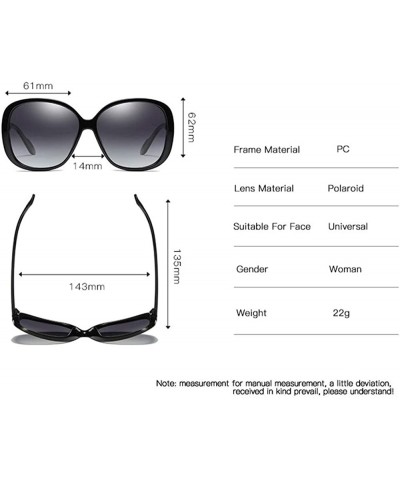 Semi-rimless Women's Fashion Vintage Polarized TAC Sunglasses Round Frame 100% UV protection - C - CC198O4REOC $19.62