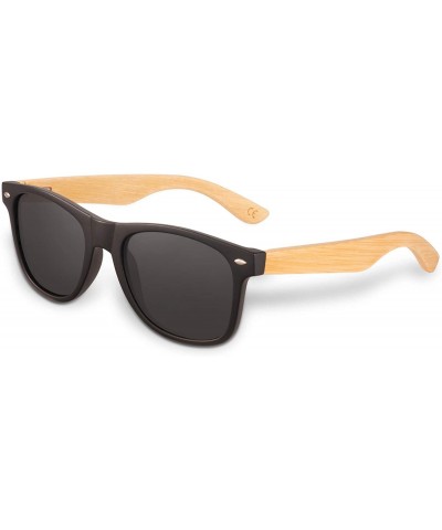 Aviator Engraved Custom Polarized Wood Sunglasses For Men - Wooden Frame - Genuine Polarized UV400 Lenses - For Boyfriend - C...