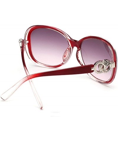 Goggle Fashion UV Protection Glasses Travel Goggles Outdoor Sunglasses Sunglasses - Red - CJ19993IXRA $21.16
