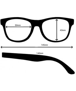 Oversized Classic Unisex Sunglasses Durable Semi-Rimless Half Frame Mirrored Lens - Black Frame / Mirrored Green Lens - CY18G...