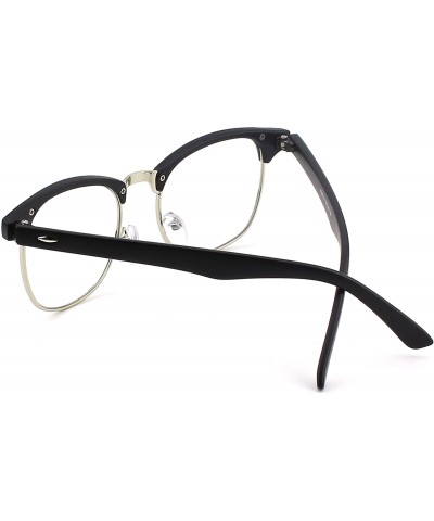Wayfarer Clear Lens Glasses For Men Women Fashion Non-Prescription Nerd Eyeglasses Acetate Square Frame PG05 - CG12799FPXX $1...