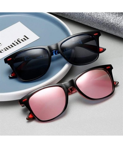 Goggle Classic Polarized Sunglasses Vintage - C7black Pink Pink - CF199L3R2T8 $11.78