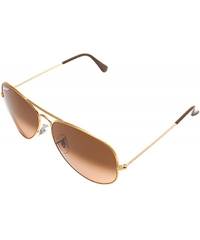 Aviator Classic Metal Sun Glasses 3025 Men Aviator Sunglasses Glass Lens Women - UV 400 with case 58MM - C018D3SULXG $27.79