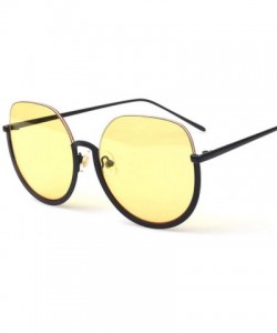 Goggle Sun Glasses Round Candy Color Sunglasses Fashion Vintage Hip Hop Style Lenses Glasses Drop Ship-Black - C9199HZ98IM $3...