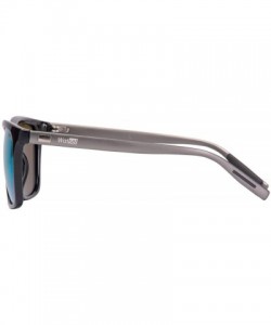 Wayfarer Unisex Polarized UV400 Sunglasses - CS18D68NOX0 $14.40