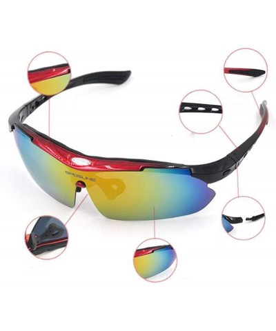 Sport Outdoor sports glasses riding polarized glasses hiking fishing running golf UV protection - A - CF18RYH8ILC $46.13