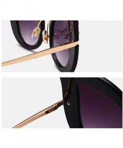 Cat Eye Rhinestone Sunglasses Women Luxury Sexy Cat Eye Sun Glasses For Ladies Gift - Pink - CH18GERR6CO $10.83