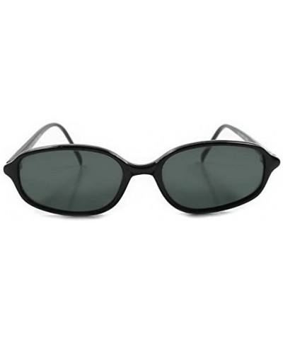 Rectangular Fashioned Frame Rectangle Sunglasses - Black / Gray - CP18ECELHMI $14.09
