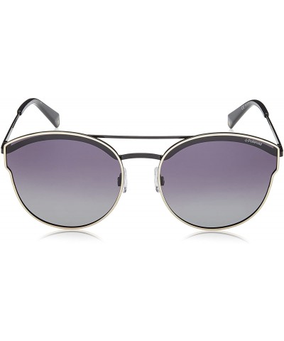 Oval Women's Pld4057/S Oval Sunglasses - Gold - C8185AX7T3W $58.79