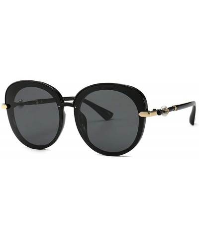 Aviator Sunglasses Driving Driving Glasses Large Frame Mirror Tide Classic Sunglasses Female - C818XD3SYKM $35.10