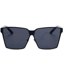 Aviator Women's Metal Fashion Cateye Aviators retro mirror lens Sunglasses - CH188NNIICN $8.36