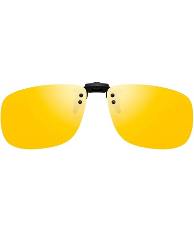 Square Sunglasses Polarized Frameless Rectangle Prescription - Night - CE18TA8UW38 $11.09