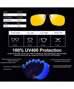 Square Sunglasses Polarized Frameless Rectangle Prescription - Night - CE18TA8UW38 $11.09