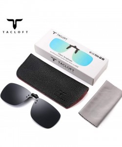 Square Sunglasses Polarized Frameless Rectangle Prescription - Night - CE18TA8UW38 $11.09