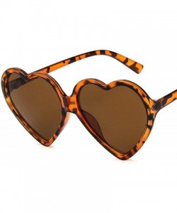 Goggle Women Cute Sexy Sun Glasses Fashion Love Heart Sunglasses Brand Designer Retro Vintage Cheap Red Shades - 11 - CW197A2...