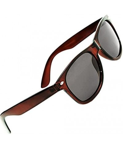 Sport Bulk 12 Pack Neon Retro Sunglasses Unisex Adult Kids Party Favors Decor Glasses - Adult Amber - CI18ENM3S5E $22.21
