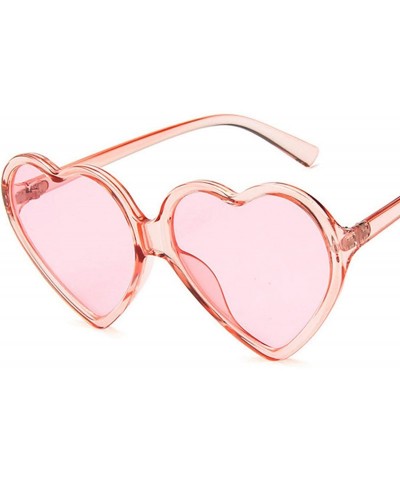 Goggle Women Cute Sexy Sun Glasses Fashion Love Heart Sunglasses Brand Designer Retro Vintage Cheap Red Shades - 11 - CW197A2...