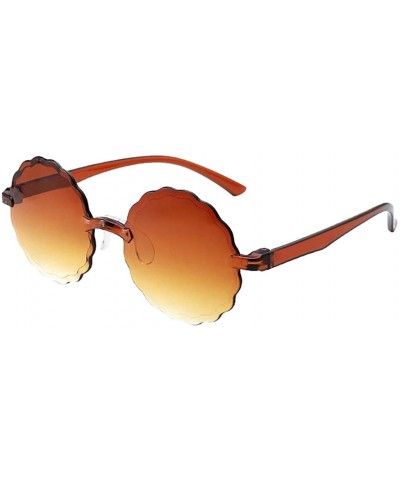 Rimless Rimless Sunglasses Transparent Eyewear - G - CZ1906QMDSN $10.14