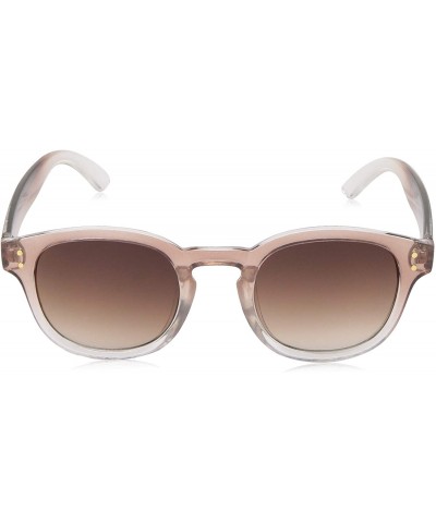 Round Moe Round Sunglasses - Champagne Brown - CB18NCLNX3R $14.34